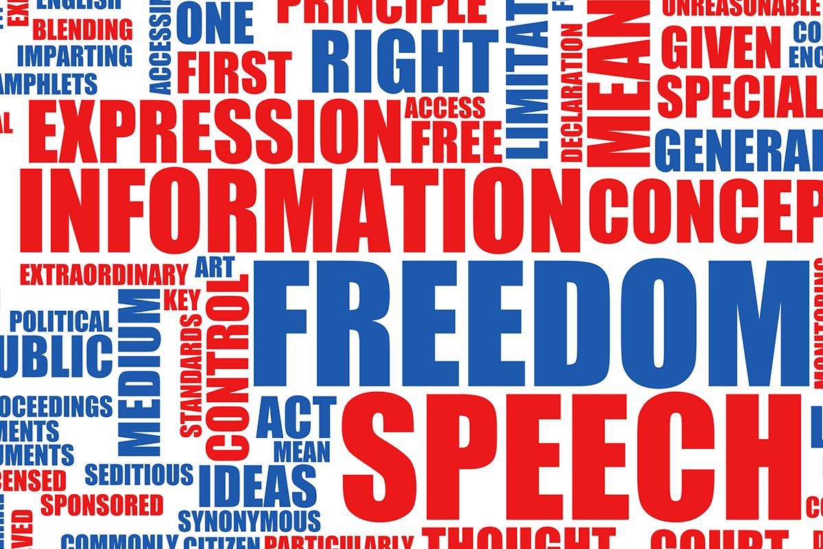 Freedom word cloud