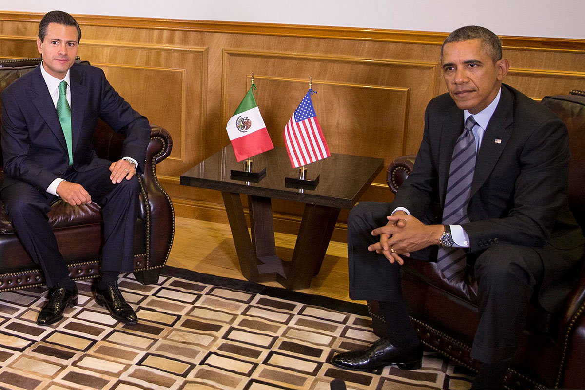 Mexican President Enrique Peña Nieto and U.S. President Barack Obama