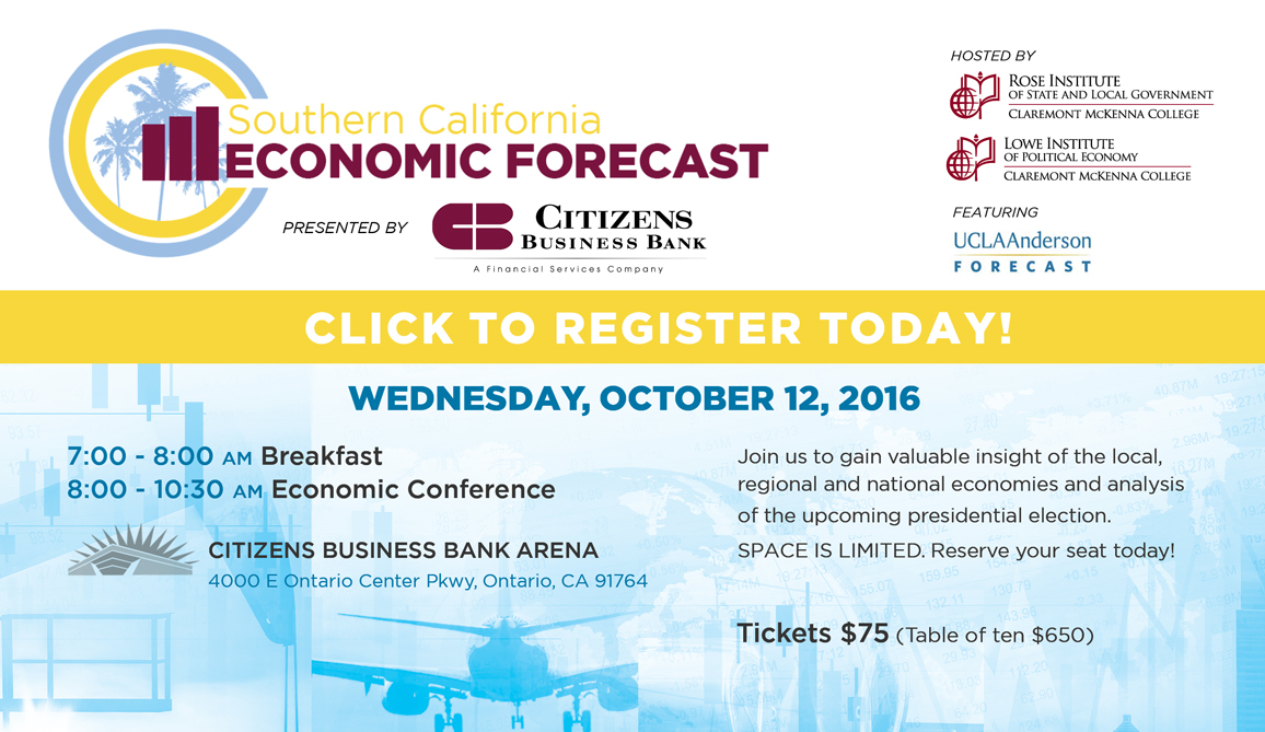 Economic Forecast Conference flyer