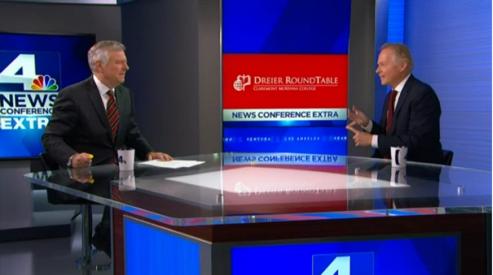 David Dreier talks to Conan Nolan of KNBC