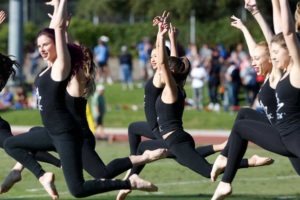 5C Dance Crew performs