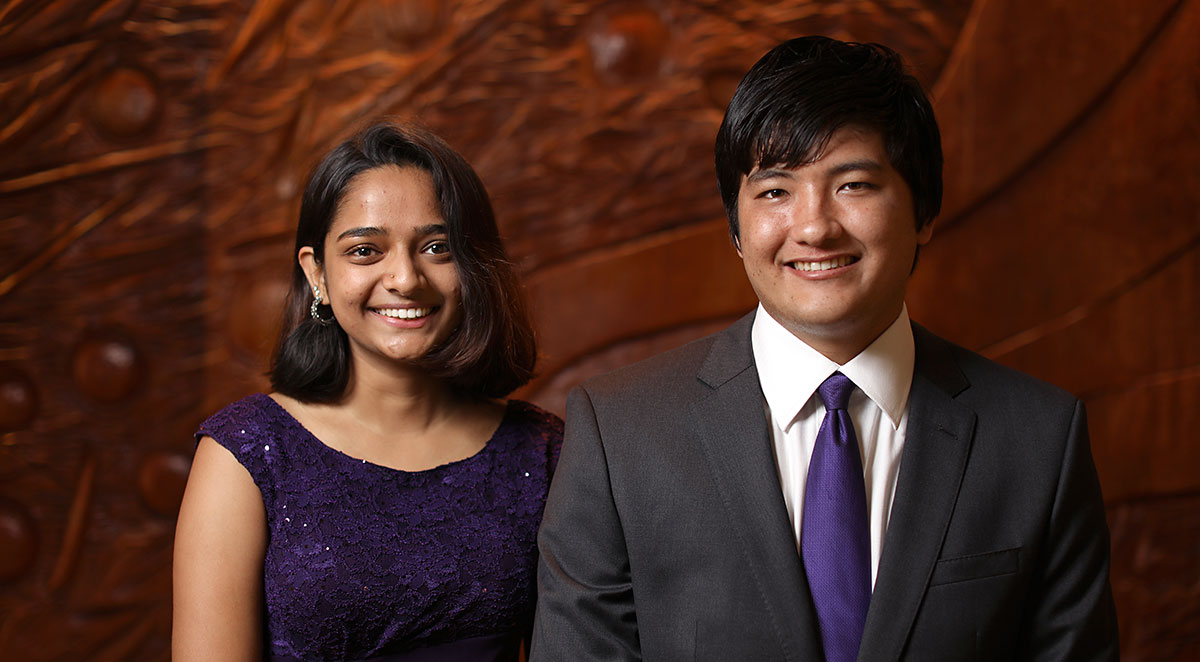 Hamsa Srikanth and Bruno Youn