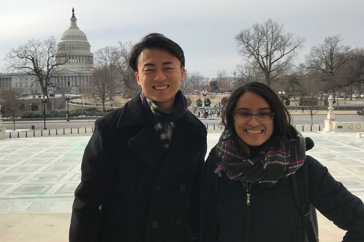 CMC Washington program students