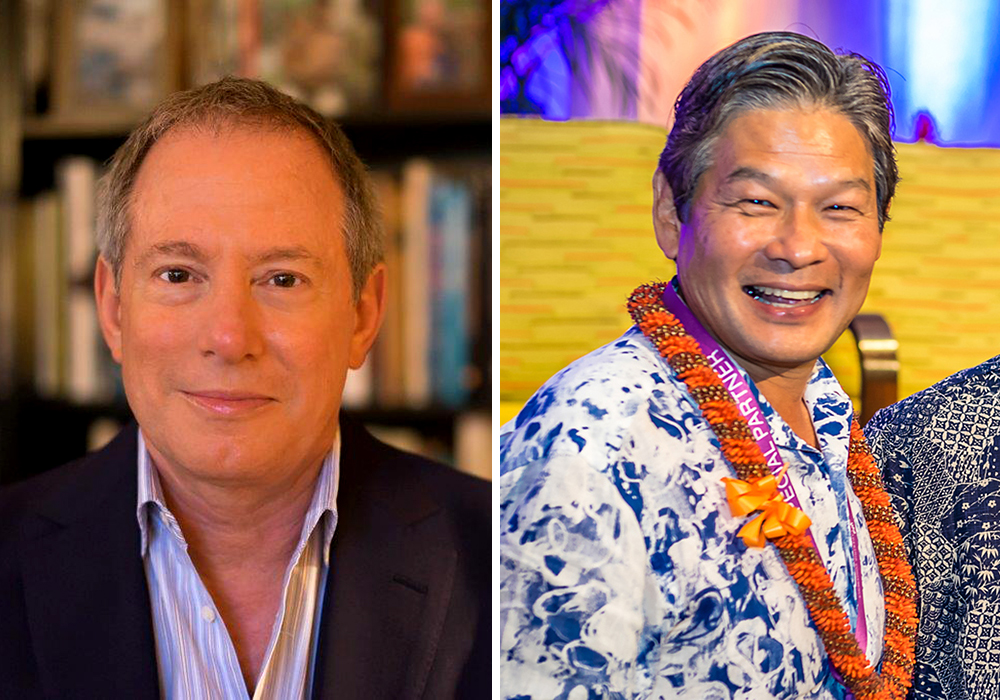Cary Davidson and Duane Kurisu
