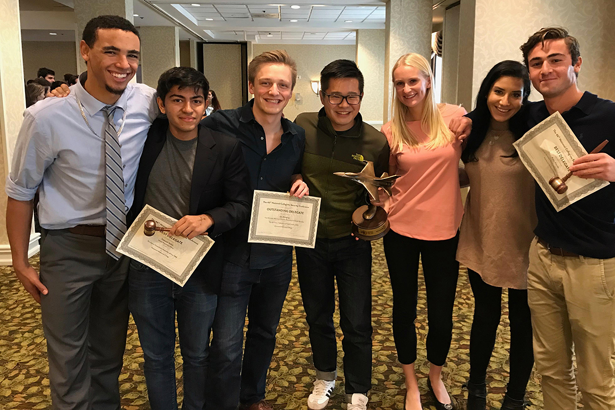 CMC MUN team