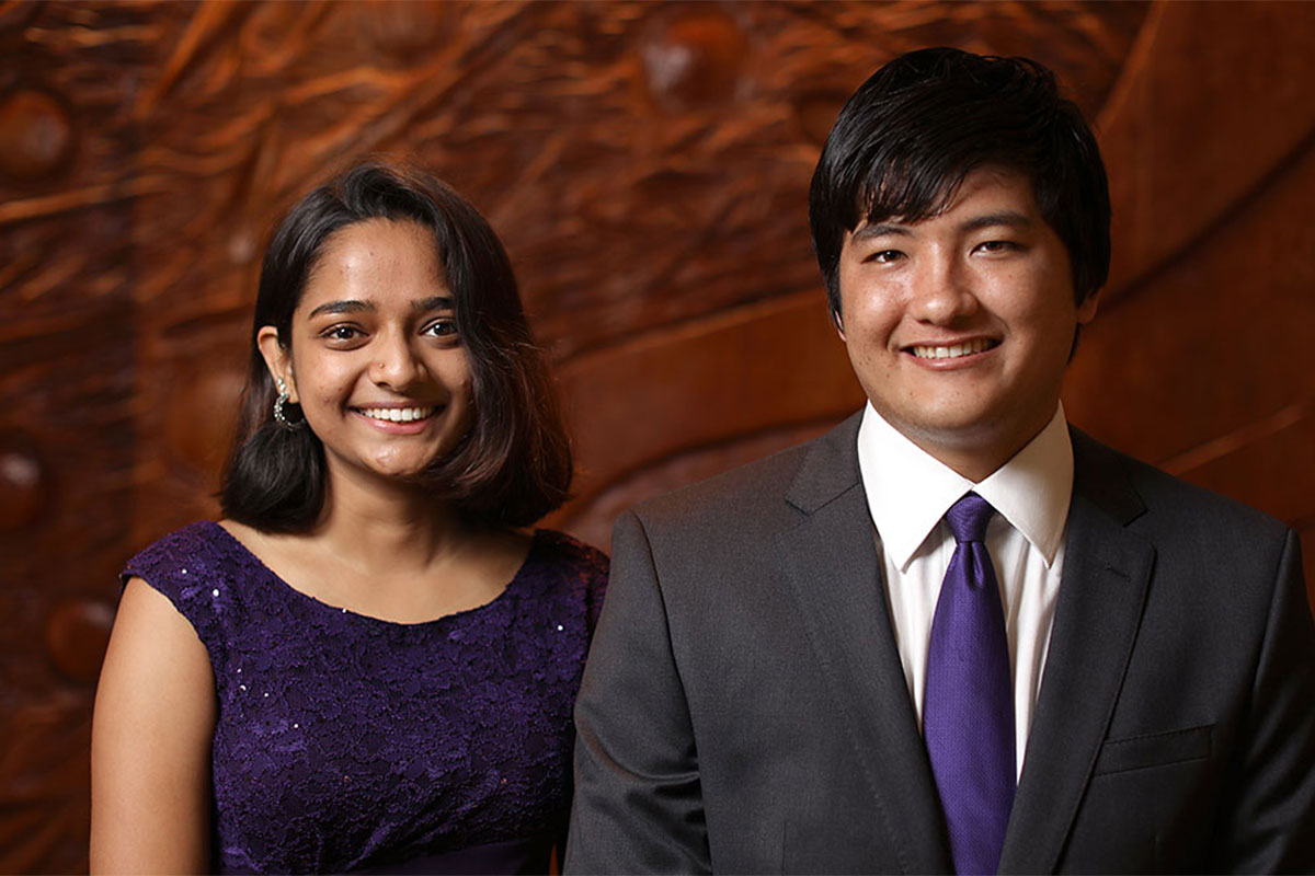 Hamsa Srikanth and Bruno Youn