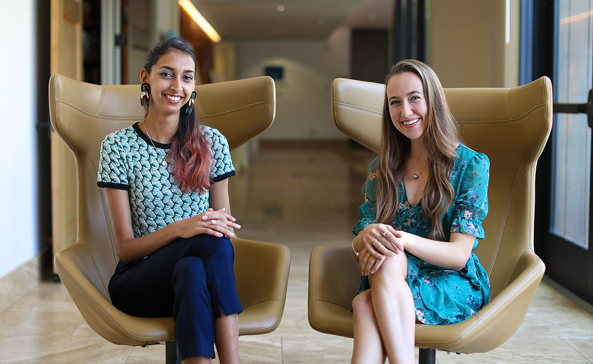Laleh Ahmad and Sophia Krivatsy