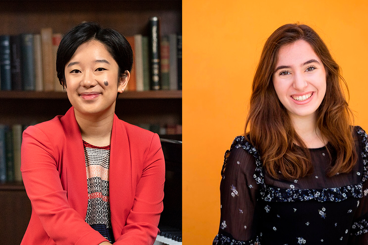 Melia Wong ’19 and Romi Ferder ’20