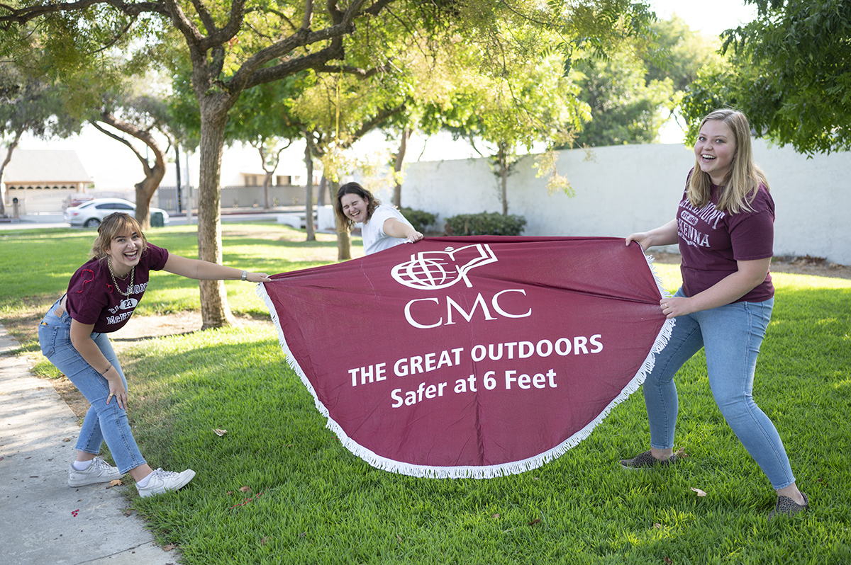 CMC students receive a welcome surprise