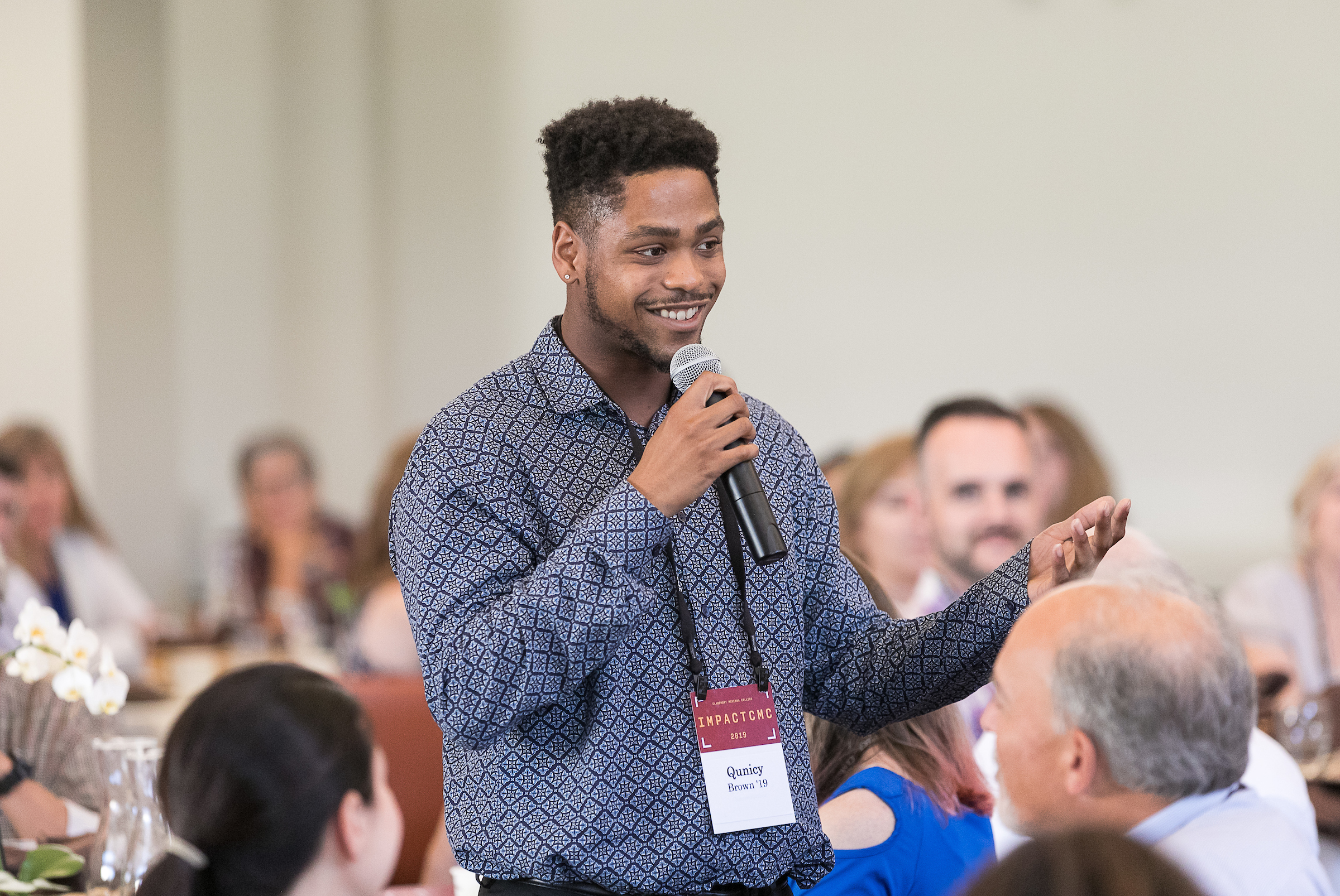 Quincy Brown ’19 rises to the challenge in his Portland neighborhood