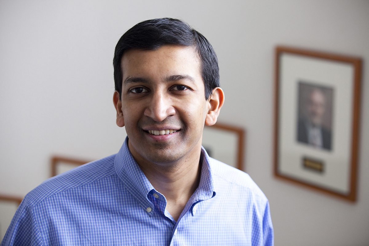 Raj Chetty, the William A. Ackman Professor of Public Economics at Harvard University