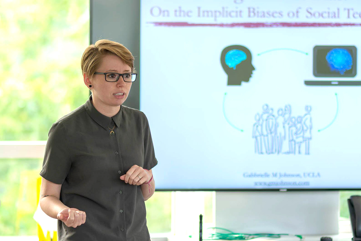 Gabbrielle Johnson, assistant professor of philosophy, is teaching “Intro to Philosophy: Science, Technology, and Human Values” and “Psychology of Bias” this spring