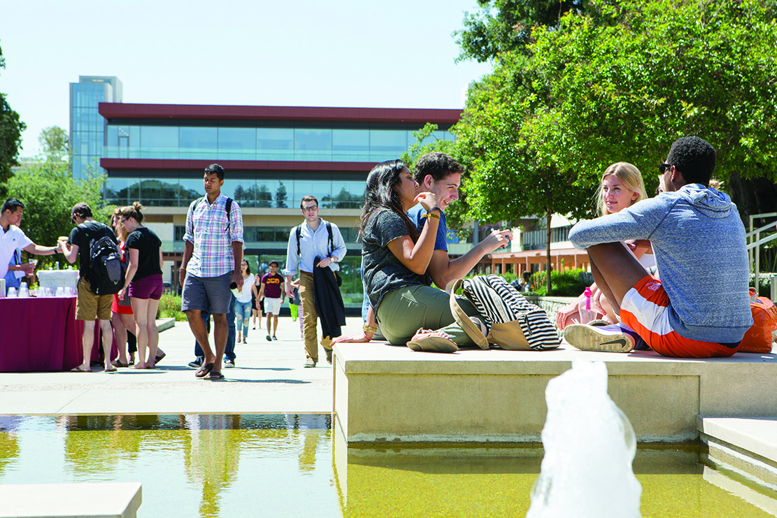 Students on CMC Campus