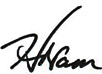 Hiram Chodosh's signature