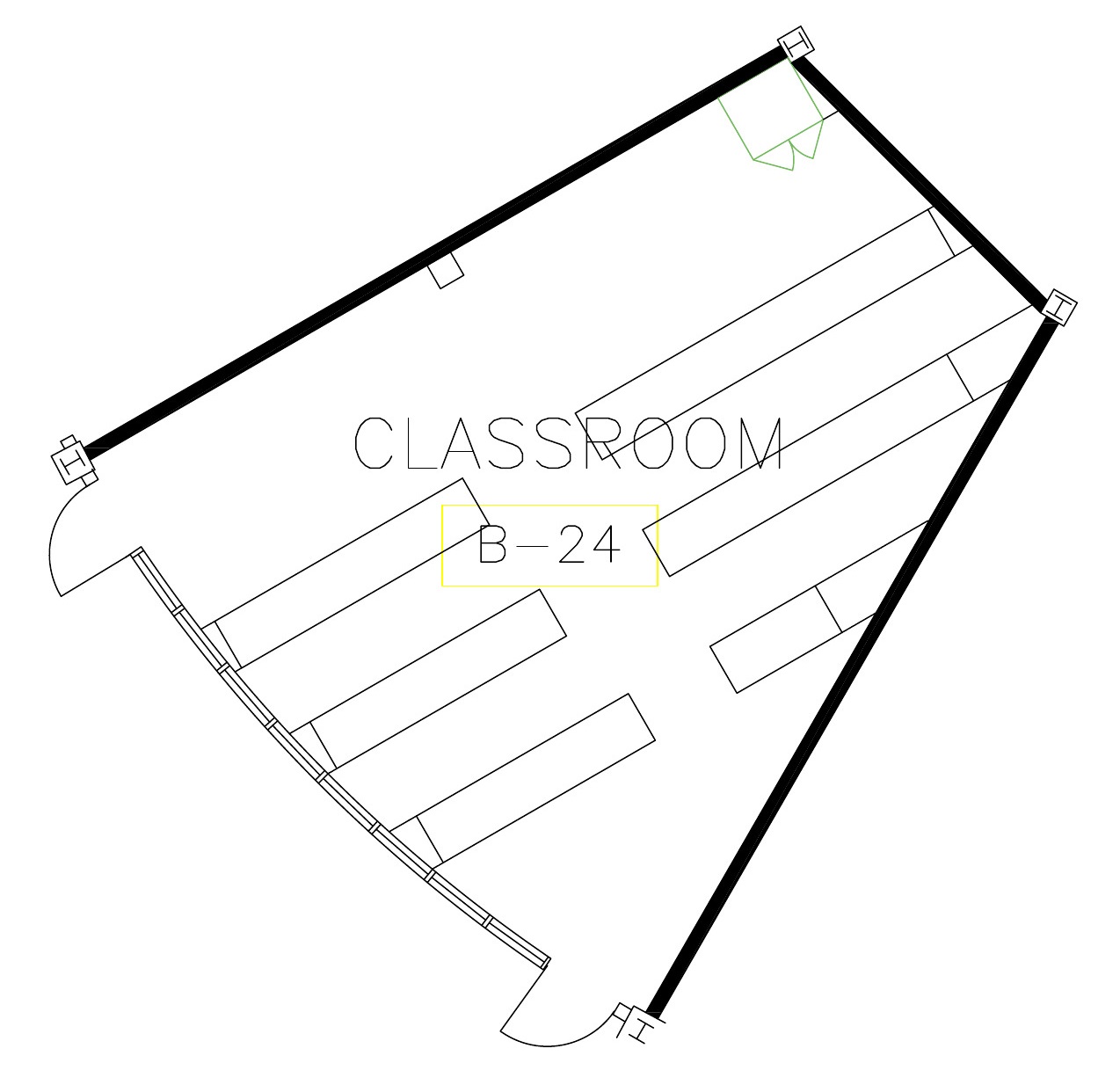 Seating chart of Bauer 24