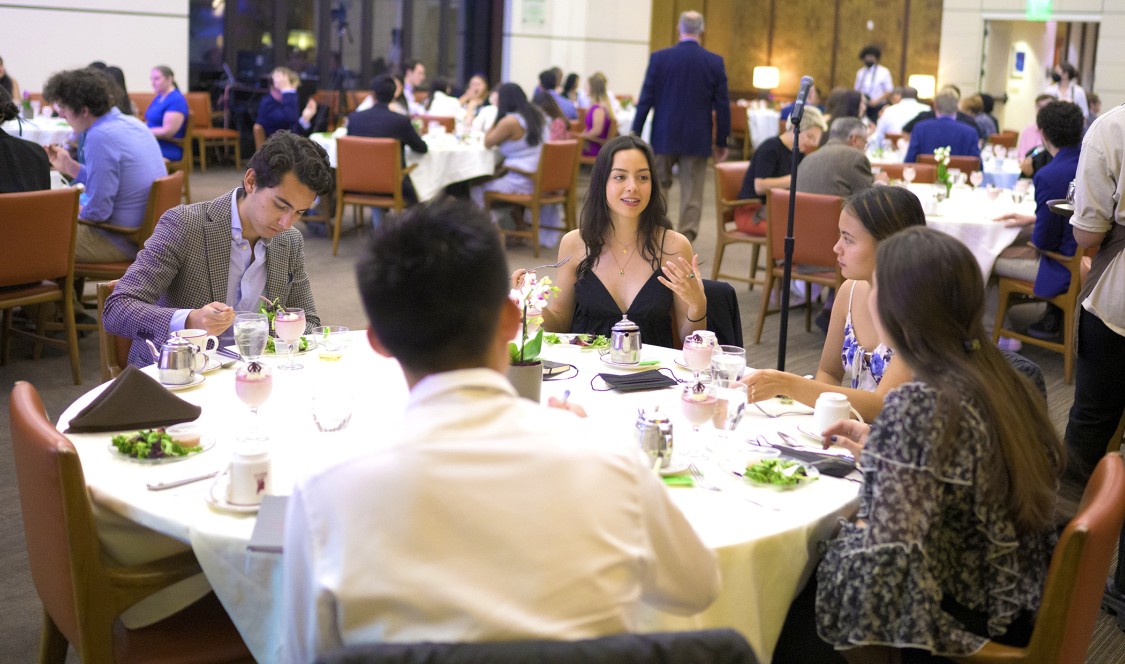 Ath speakers invoke spirit of CMC community.