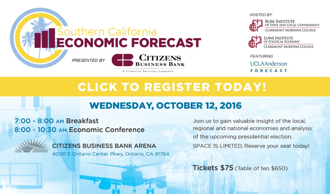 Economic Forecast Conference flyer
