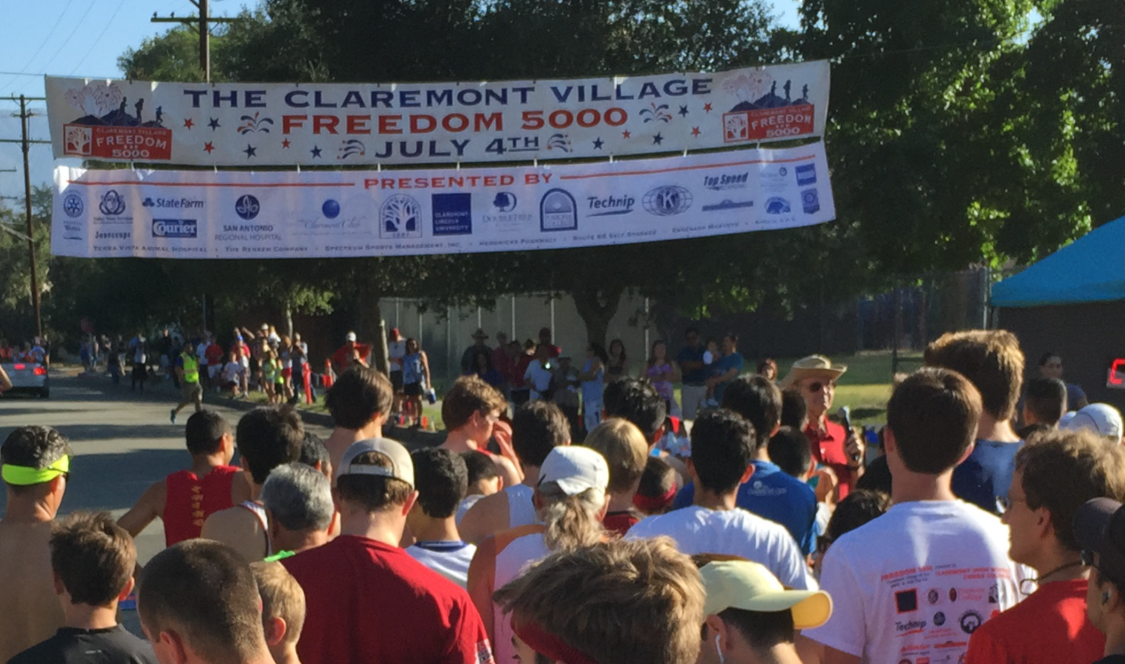 start and finish line