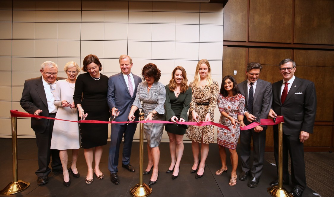 Eggert dining room ribbon cutting