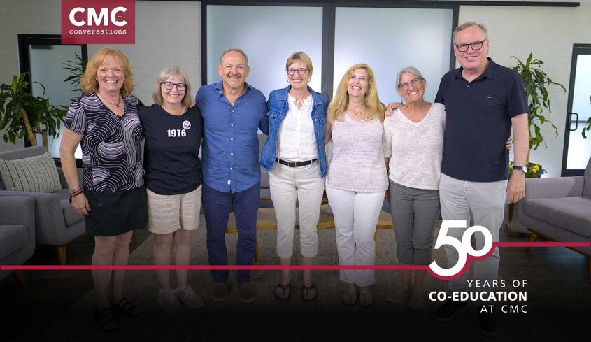 Members of first co-ed Class of 1980