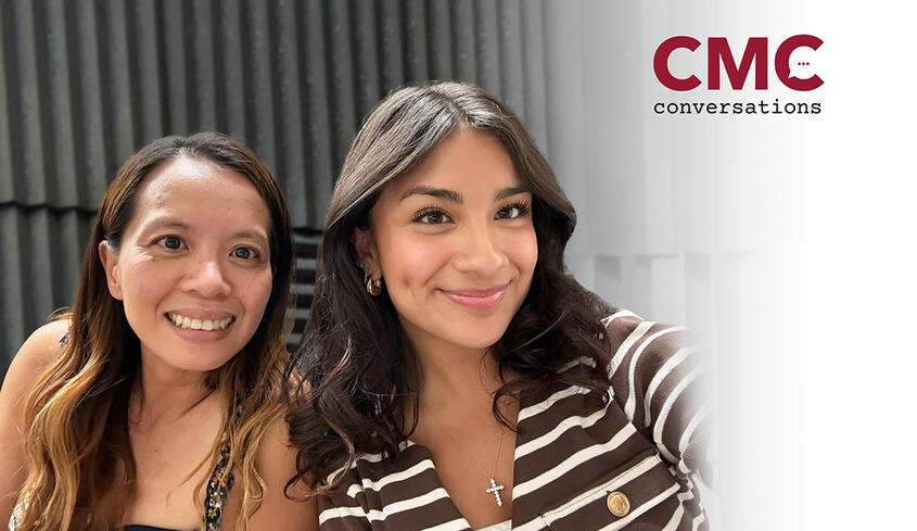 Prof. Stacy Doan and Isabel Guerrero '27