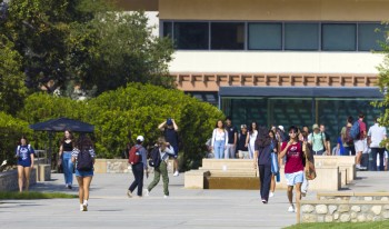 Claremont McKenna campus near the Kravis Center.
