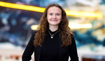 Olivia Licata '25 in the Ath