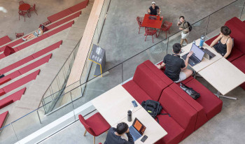 Students working in RDSC