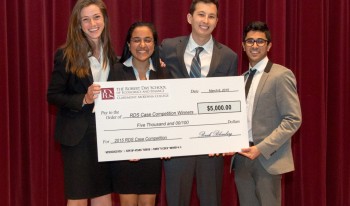 Robert Day School Case Competition winners