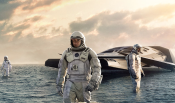 poster for Christopher Nolan's 2014 film, "Interstellar"
