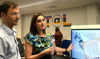 Daniel Michon and Ashley Sanders