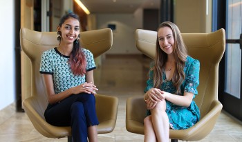 Laleh Ahmad and Sophia Krivatsy