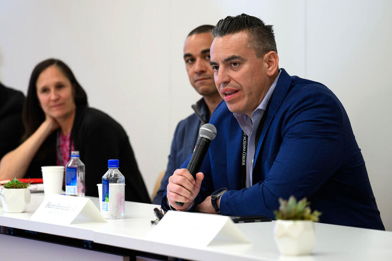 Panelists at the "World of Sports" session during CMC Leads: The Summit.