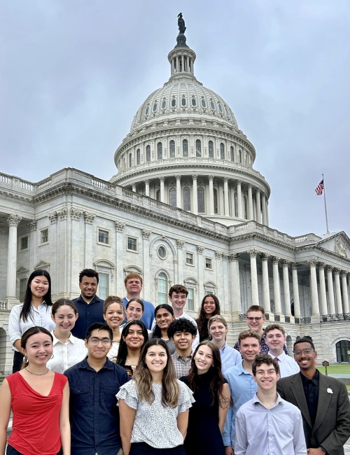 CMC Fall 2024 Washington Program Interns.