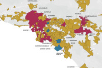 Graphic from the Rose Institute’s report Mapping the Revolution in California City Council Election Systems.