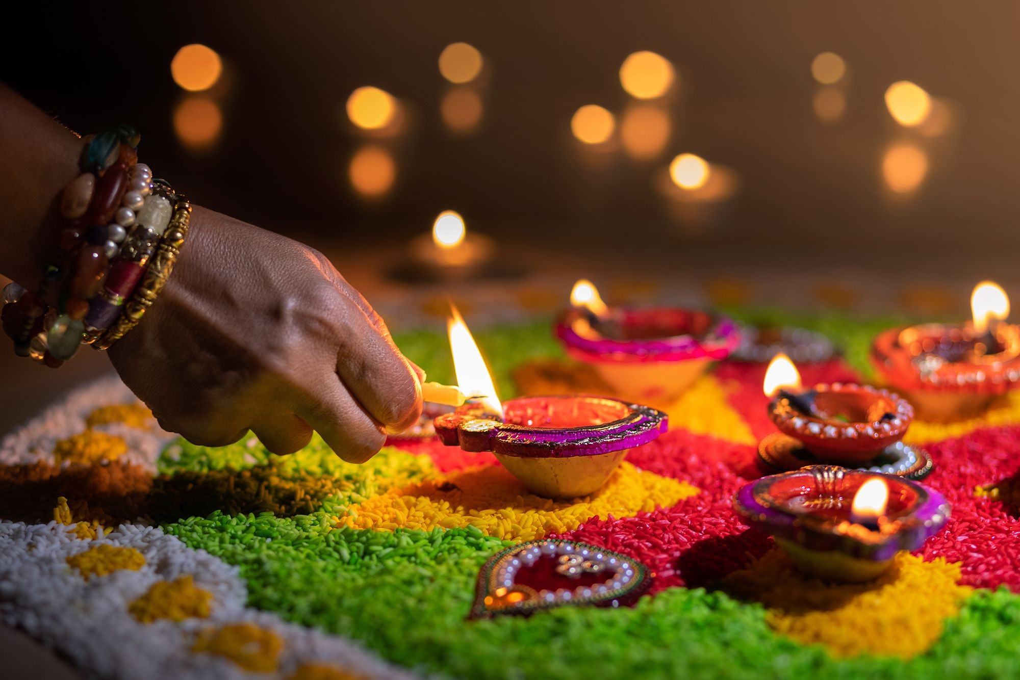 Diwali lights