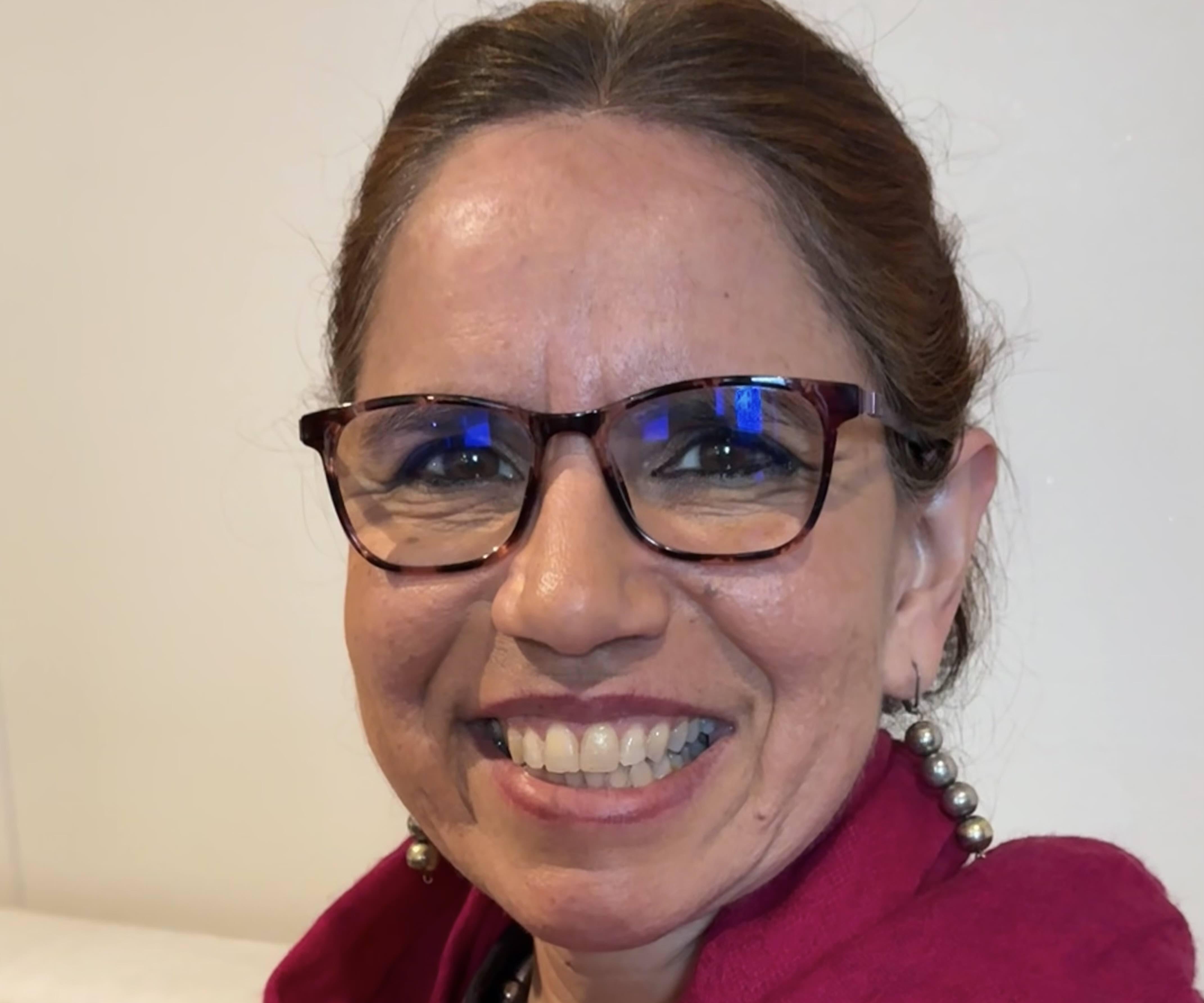 Headshot of Kirin Narayan.