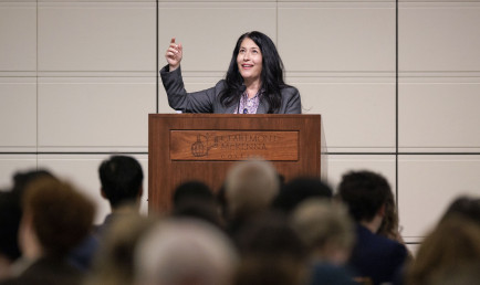 Ada Limon, United States Poet Laureate, spoke at the Athenauem February 27, 2024..