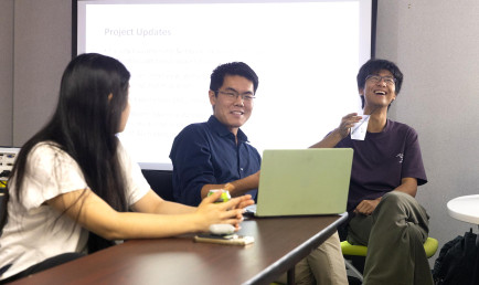 Prof. Steven Zhou and students