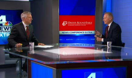 David Dreier talks to Conan Nolan of KNBC