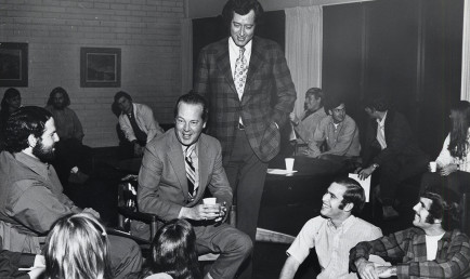 Prof. Michael Riley with director Delbert Mann