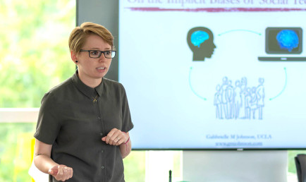 Gabbrielle Johnson, assistant professor of philosophy, is teaching “Intro to Philosophy: Science, Technology, and Human Values”&amp;nbsp;and “Psychology of Bias” this spring