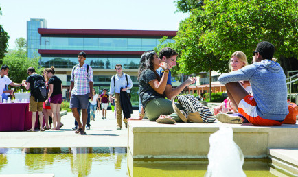 Students on CMC Campus