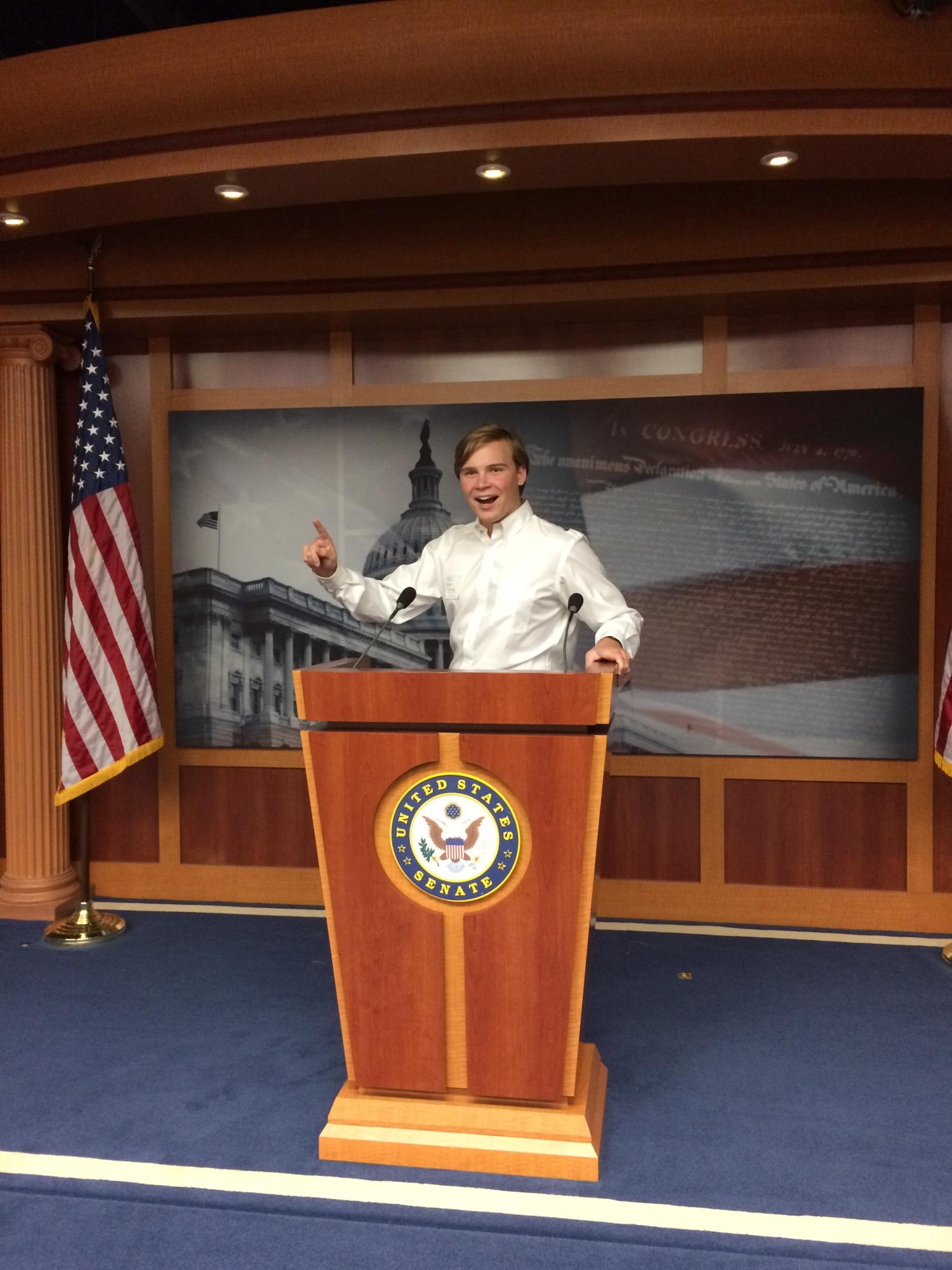 Senate Podium